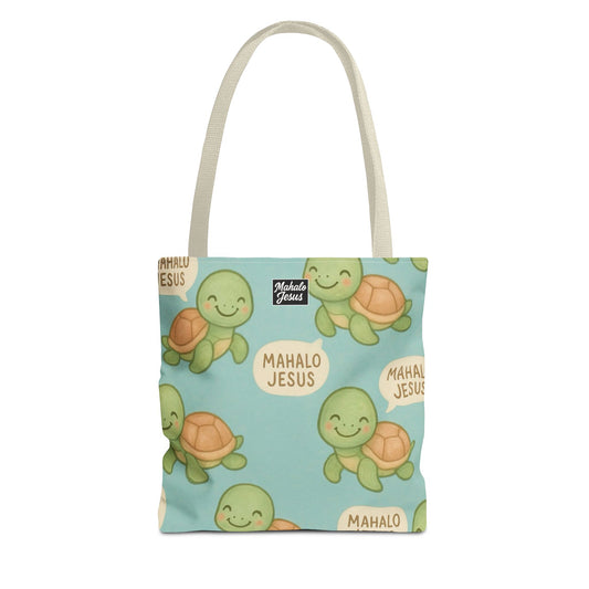 Mahalo Jesus Turtle Design