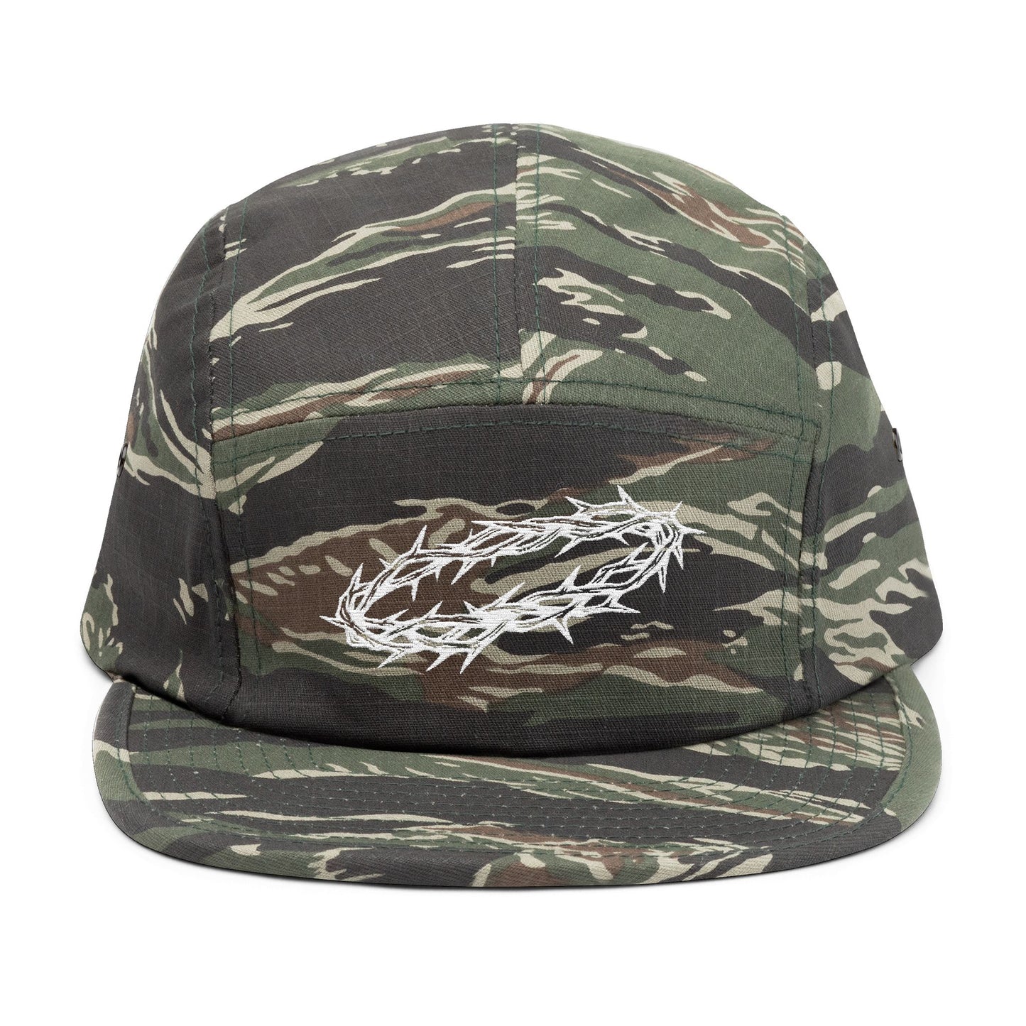 5 Panel Cap Crown of Thorns Design