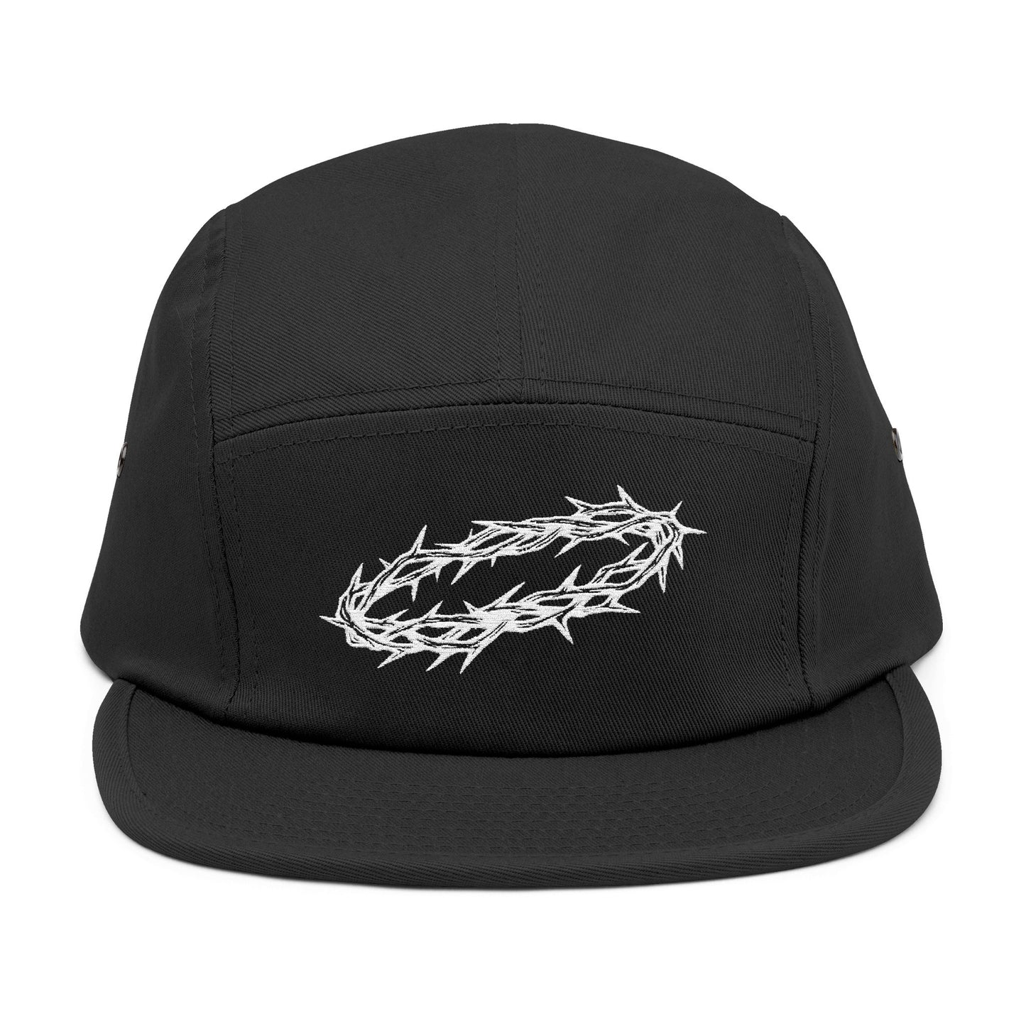 5 Panel Cap Crown of Thorns Design