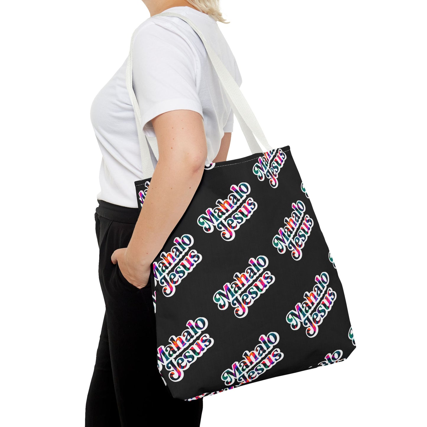 Mahalo Jesus Tote Bag