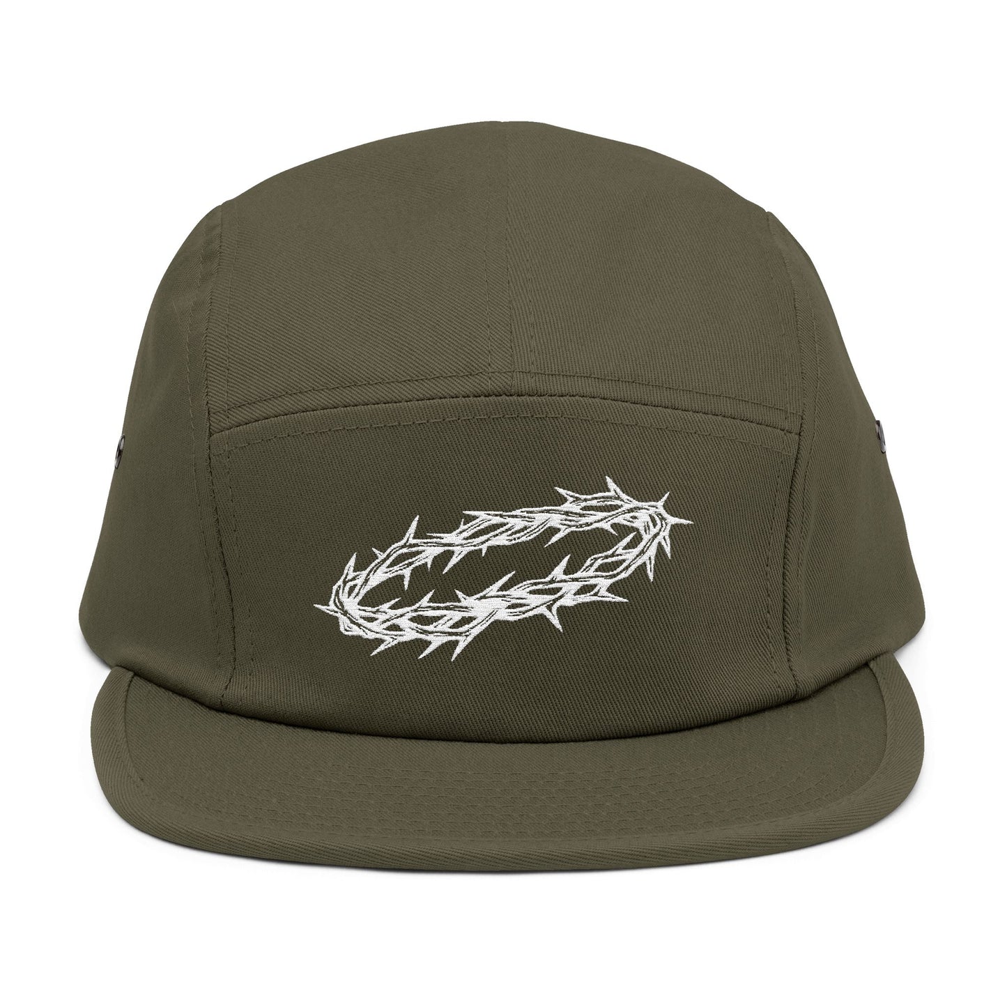 5 Panel Cap Crown of Thorns Design