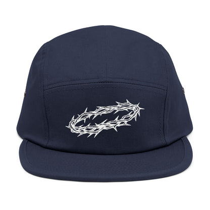 5 Panel Cap Crown of Thorns Design