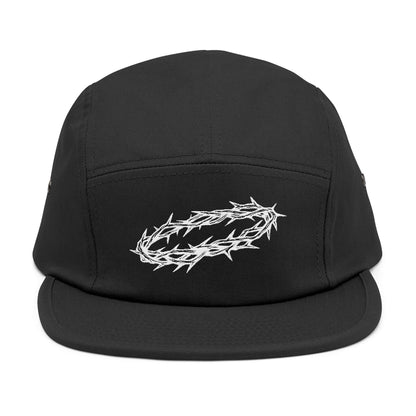 5 Panel Cap Crown of Thorns Design