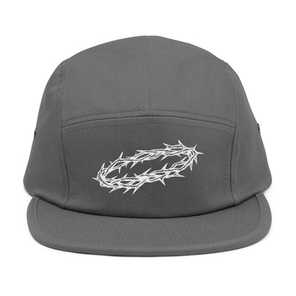 5 Panel Cap Crown of Thorns Design