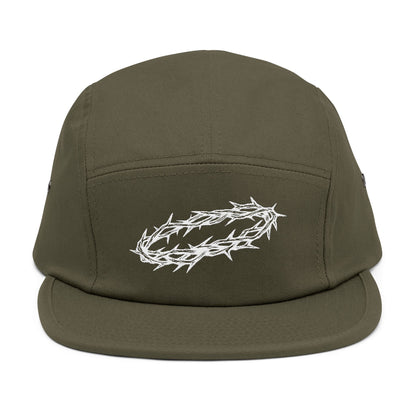 5 Panel Cap Crown of Thorns Design